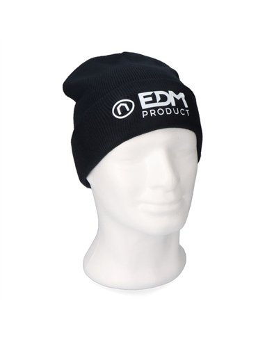 Gorro de punto de invierno azul marino