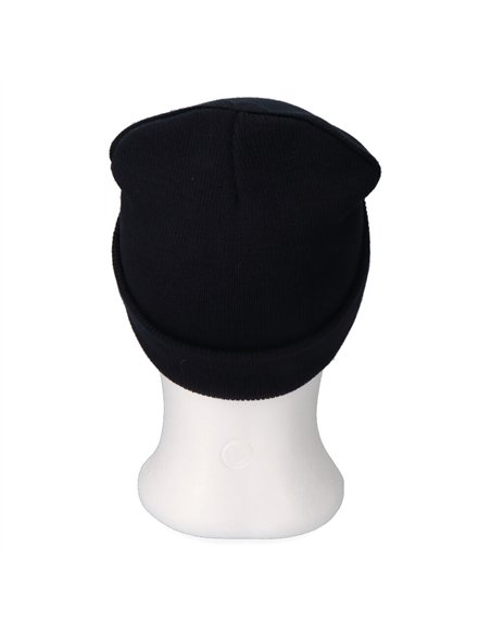 Gorro de punto de invierno azul marino