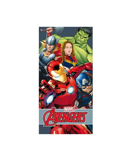 Toalla playa algodon 300g 70 x 140cm avengers
