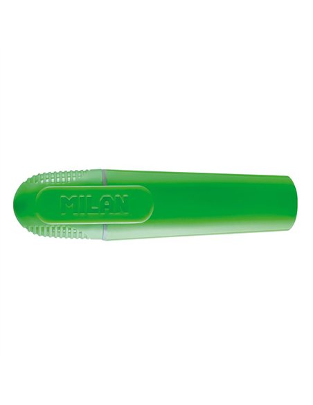 Marcadores fluorescentes color verde, caja de 12 uds