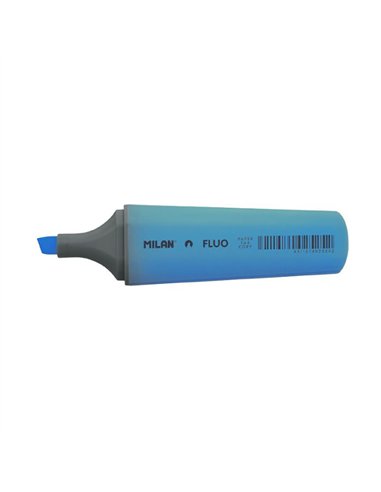 Marcadores fluorescentes color azul, caja de 12 uds