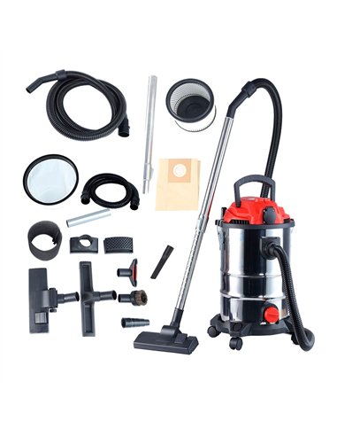 Aspirador industrial cr 7045, 3400 w, con toma corriente
