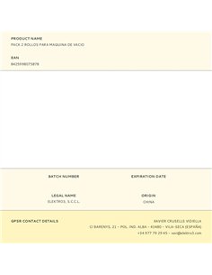 Pack 2 rollos para maquina de vacio 2