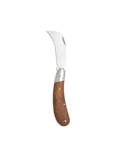 Navaja tranchete de acero inoxidable hoja 7,5 cm
