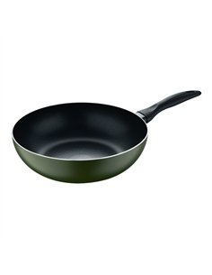Wok aluminio prensado inducción experto ø28 cm