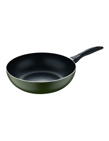 Wok aluminio prensado inducción experto ø28 cm