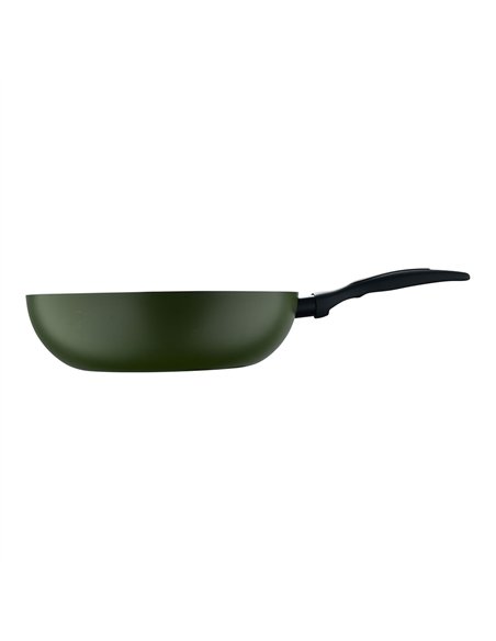 Wok aluminio prensado inducción experto ø28 cm