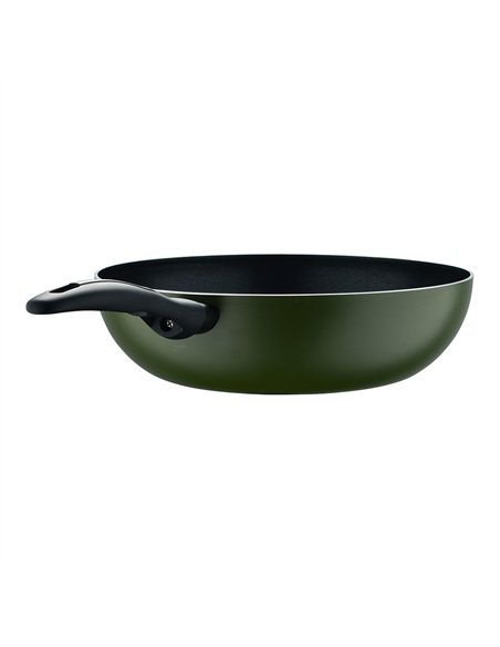Wok aluminio prensado inducción experto ø28 cm