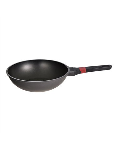 Wok aluminio fundido inducción denia experto ø28 cm