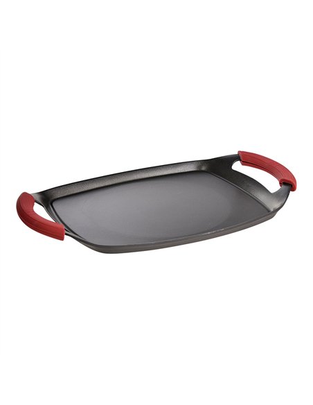 Asador aluminio fundido inducción denia experto 36 x 23 cm