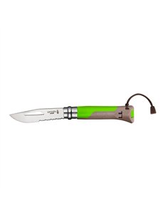 Navaja n.º 08 outdoor sports verde