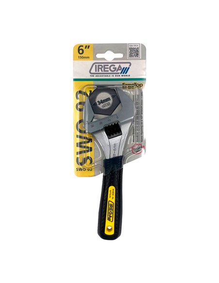 Llave ajustable swo 92/cbe- 6" irega