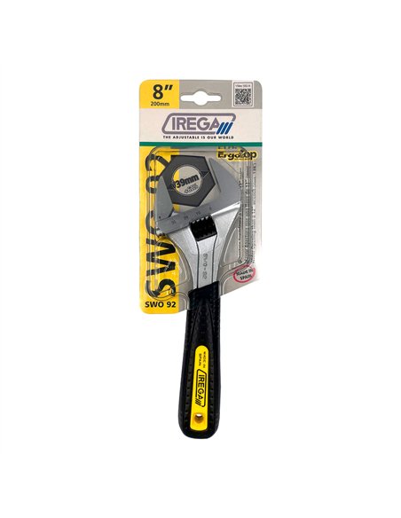 Llave ajustable swo 92/cbe- 8" irega