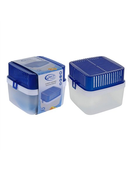 Deshumidificador 1,8 l + 2 cargas de 400 g