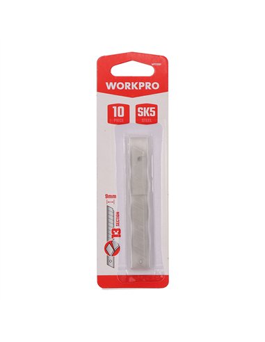 Cuchillas cutter 9 mm, 10 unidades