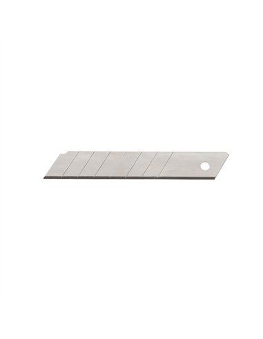 Cuchillas cúter 18 mm, 10 uds