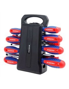 Destornilladores con soporte, juego de 45 piezas