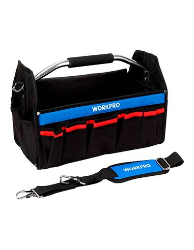Bolsa de herramientas, plegable, 41 x 23,5 x 27 cm