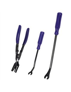 Herramientas saca grapas, 3 piezas