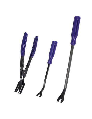 Herramientas saca grapas, 3 piezas