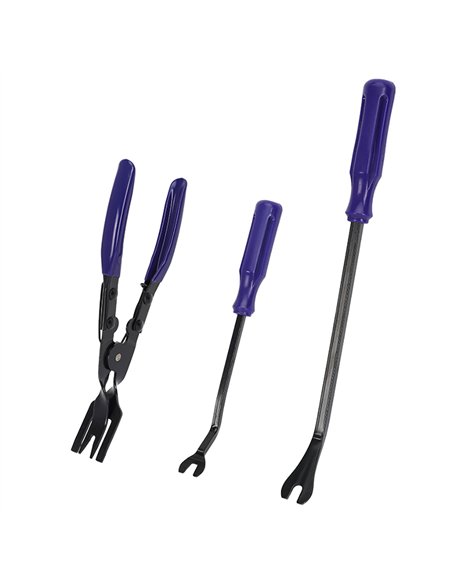 Herramientas saca grapas, 3 piezas