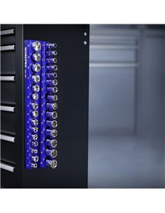 Organizador magnético vacío para vasos de 3/8" estándar 2