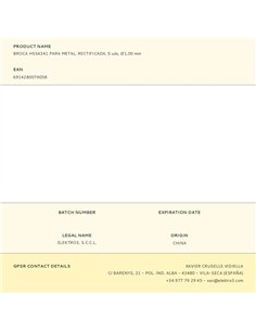Broca hss4341 para metal, rectificada, ø1,00 x 34,00 mm, 5 uds 2
