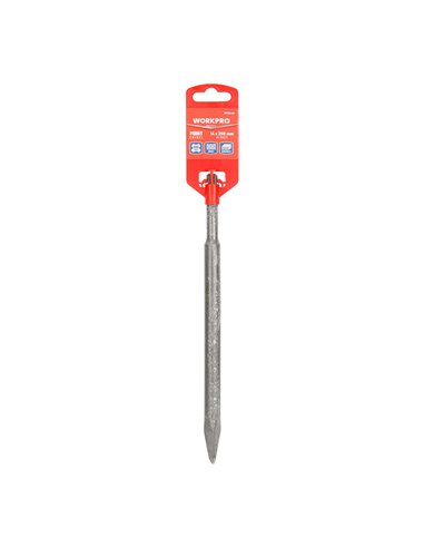 Cincel de punta para martillo, sds-plus, 14 x 250 mm