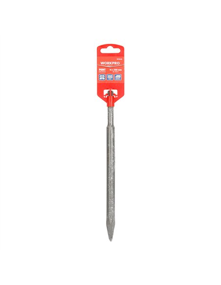 Cincel de punta para martillo, sds-plus, 14 x 250 mm