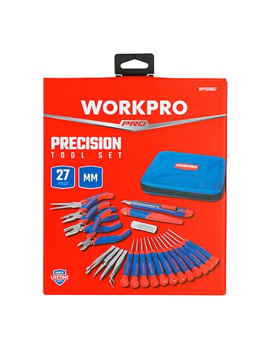 Herramientas de precisión, juego 27 piezas