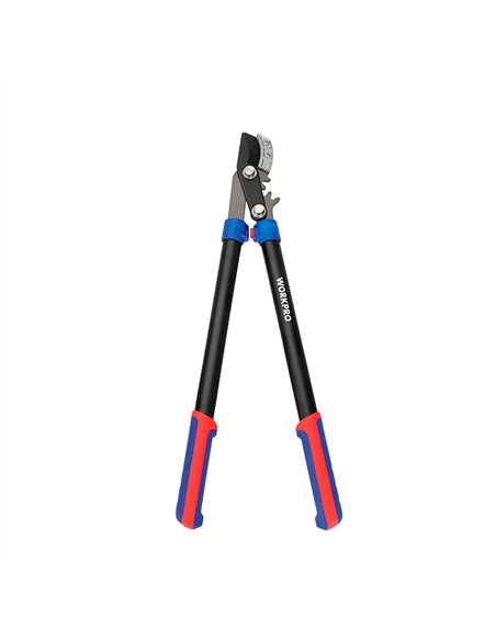 Tijeras poda dos manos yunque, ahorro esfuerzo, capacidad máxima corte ø44 mm, 71 cm