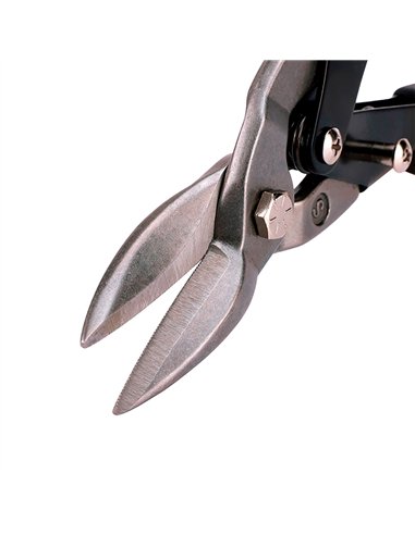 Tijera para chapa, corte recto 250 mm