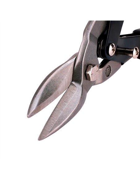 Tijera para chapa, corte recto 250 mm