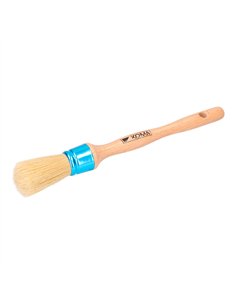 Brocha virola hierro con taco nº 08 ø36 x 70 mm