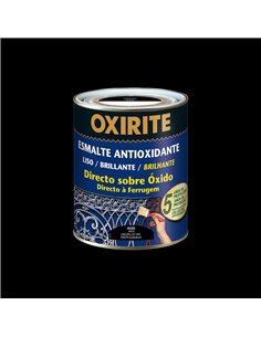 Esmalte antioxidante negro liso brillante 4 l