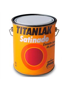 Esmalte laca poliuretano titanlak blanco satinado 4 l