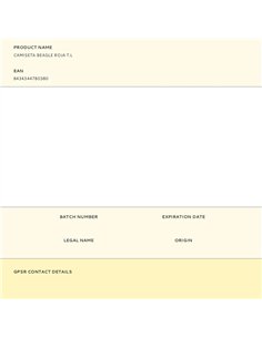 Camiseta beagle roja t.l 2