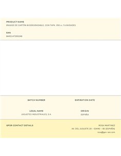 Envase de cartón redondo con tapa 350 cc, 5 uds 2