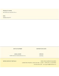 Batidor de huevos 30 cm 2