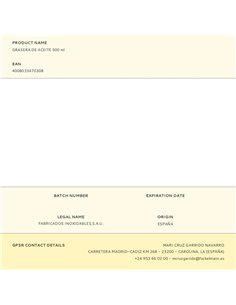 Grasera de aceite 500 ml 2