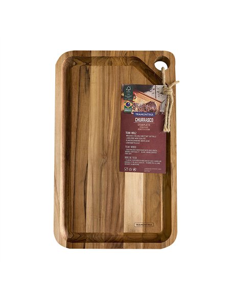 Tabla para cortar y servir 40 x 23,3 x 1,8 cm
