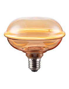 Bombilla led decorativa ufo, e27, 4 w, 280 lm, 1800 k, luz cálida, ø130 x 121 mm