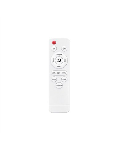 Plafón led circular, charly, 72 w, 3cct, 7290 lm, blanco, ø50 x 7 cm