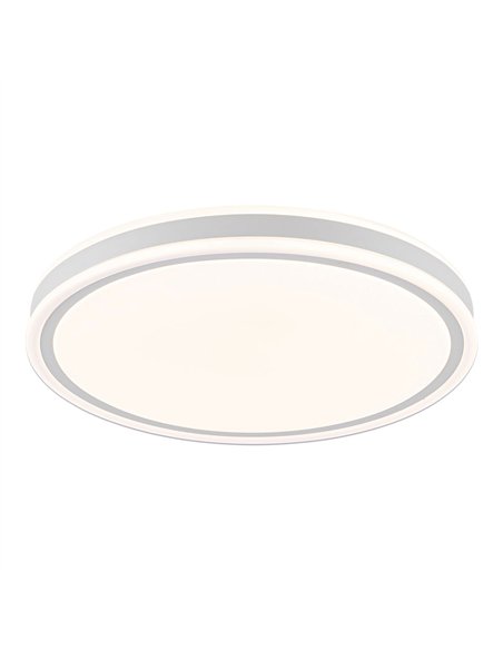 Plafón led circular, targes, 72 w, 3cct, 7290 lm, blanco, ø50 x 6,5 cm
