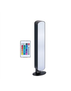 Lámpara led luz blanca y de colores con control remoto 24,5 x 3,5 x 4 cm 2
