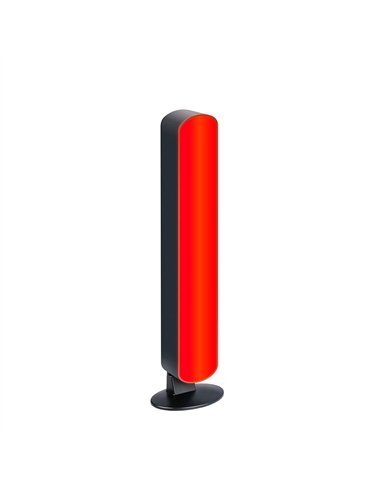 Lámpara led luz blanca y de colores con control remoto 24,5 x 3,5 x 4 cm