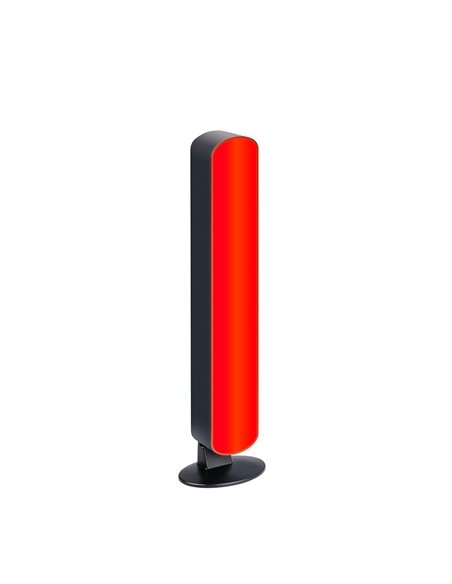Lámpara led luz blanca y de colores con control remoto 24,5 x 3,5 x 4 cm