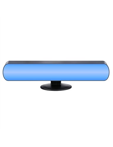 Lámpara led luz blanca y de colores con control remoto 24,5 x 3,5 x 4 cm