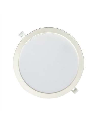 Pack 3 downlights led 18w luz día 4000 k