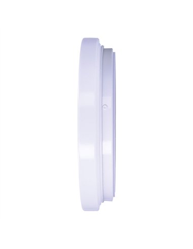 Aplique led circular de superficie 12 w 3cct 1160 lm ø26 x 6,2 cm